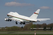 Oman Royal Flight Boeing 747SP-27 (A4O-SO) at  Hamburg - Fuhlsbuettel (Helmut Schmidt), Germany