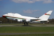 Oman Royal Flight Boeing 747SP-27 (A4O-SO) at  Hamburg - Fuhlsbuettel (Helmut Schmidt), Germany