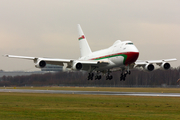 Oman Royal Flight Boeing 747SP-27 (A4O-SO) at  Hamburg - Fuhlsbuettel (Helmut Schmidt), Germany