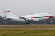 Oman Royal Flight Boeing 747SP-27 (A4O-SO) at  Hamburg - Fuhlsbuettel (Helmut Schmidt), Germany