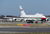 Oman Royal Flight Boeing 747SP-27 (A4O-SO) at  Hamburg - Fuhlsbuettel (Helmut Schmidt), Germany