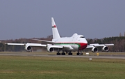 Oman Royal Flight Boeing 747SP-27 (A4O-SO) at  Hamburg - Fuhlsbuettel (Helmut Schmidt), Germany