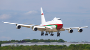 Oman Royal Flight Boeing 747SP-27 (A4O-SO) at  Hamburg - Fuhlsbuettel (Helmut Schmidt), Germany