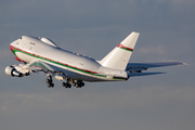 Oman Royal Flight Boeing 747SP-27 (A4O-SO) at  Hamburg - Fuhlsbuettel (Helmut Schmidt), Germany