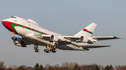 Oman Royal Flight Boeing 747SP-27 (A4O-SO) at  Hamburg - Fuhlsbuettel (Helmut Schmidt), Germany