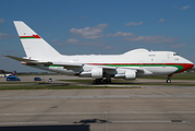 Oman Royal Flight Boeing 747SP-27 (A4O-SO) at  Hamburg - Fuhlsbuettel (Helmut Schmidt), Germany