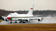 Oman Royal Flight Boeing 747SP-27 (A4O-SO) at  Hamburg - Fuhlsbuettel (Helmut Schmidt), Germany