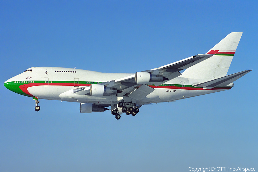Oman Royal Flight Boeing 747SP-27 (A4O-SP) | Photo 447080
