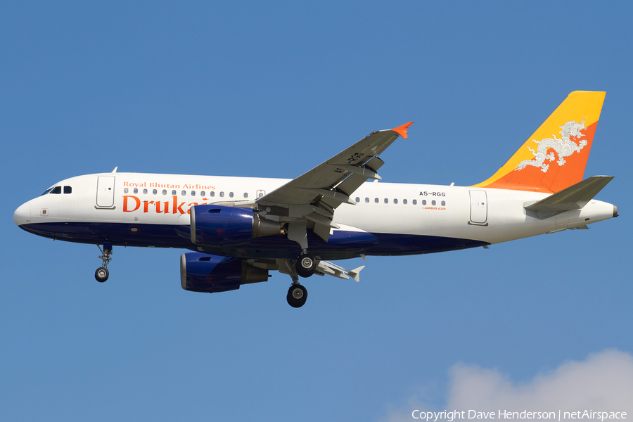 Druk Air Airbus A319-115 (A5-RGG) | Photo 21947