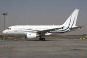 Dana Executive Jets Airbus A318-112(CJ) Elite (A6-AAM) at  Sharjah - International, United Arab Emirates