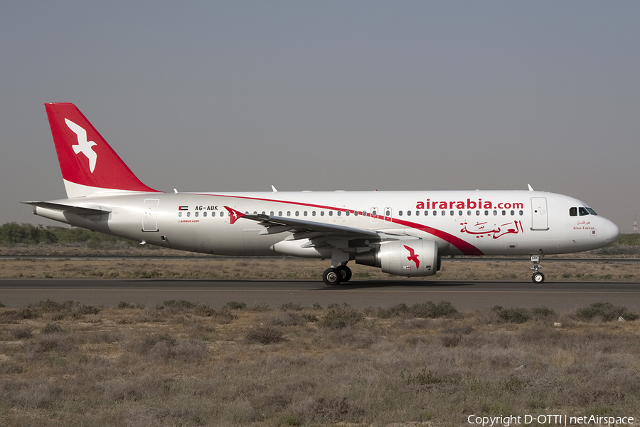 Air Arabia Airbus A320-214 (A6-ABK) | Photo 286261