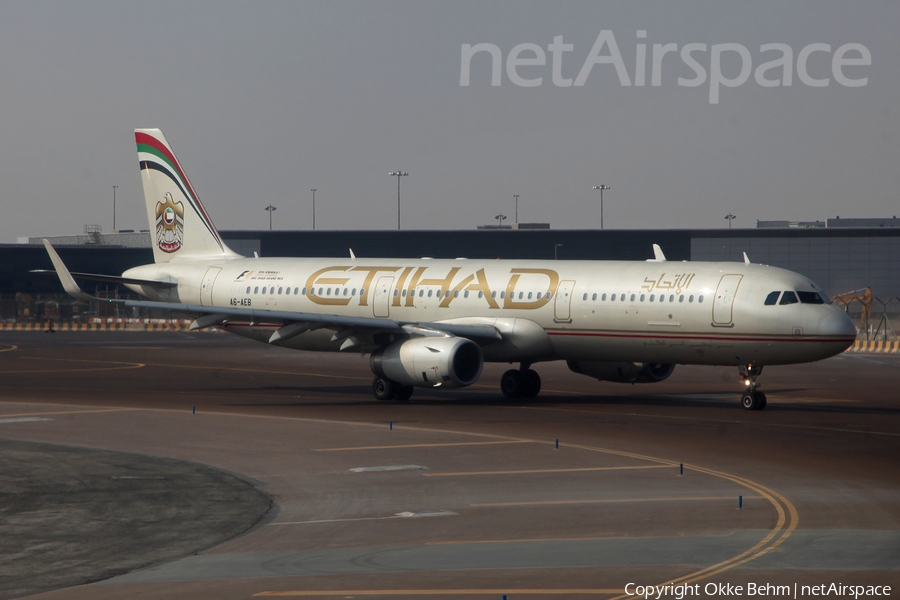 Etihad Airways Airbus A321-231 (A6-AEB) | Photo 130376