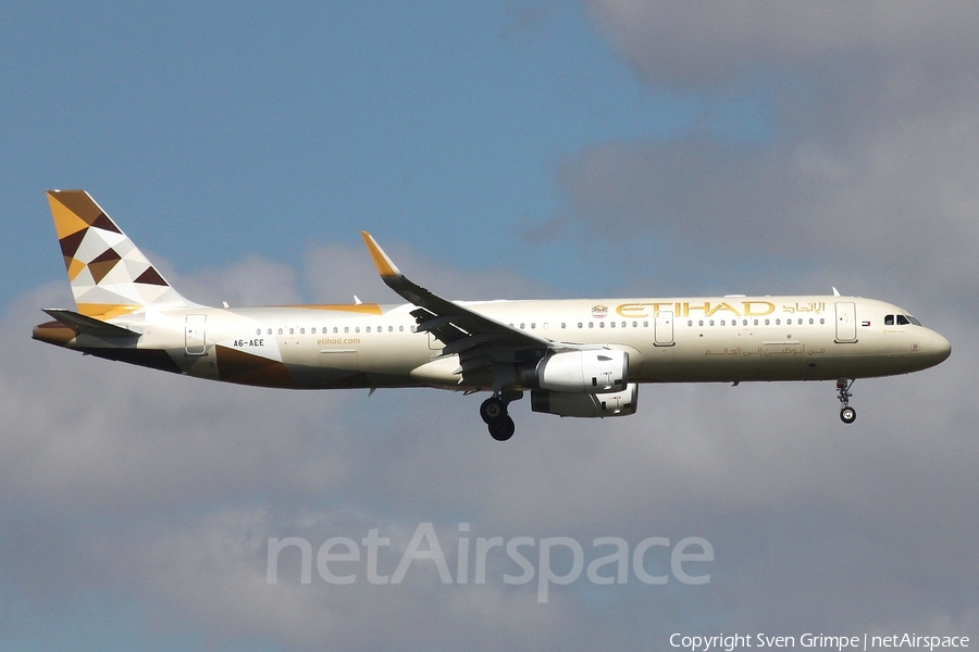 Etihad Airways Airbus A321-231 (A6-AEE) | Photo 265927
