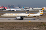 Etihad Airways Airbus A321-231 (A6-AEG) at  Istanbul - Ataturk, Turkey