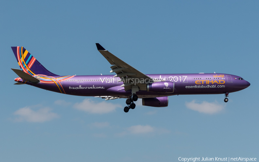 Etihad Airways Airbus A330-343X (A6-AFA) | Photo 171037