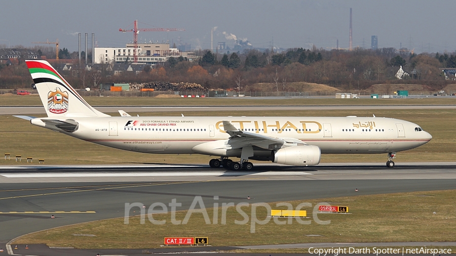 Etihad Airways Airbus A330-343X (A6-AFB) | Photo 208379