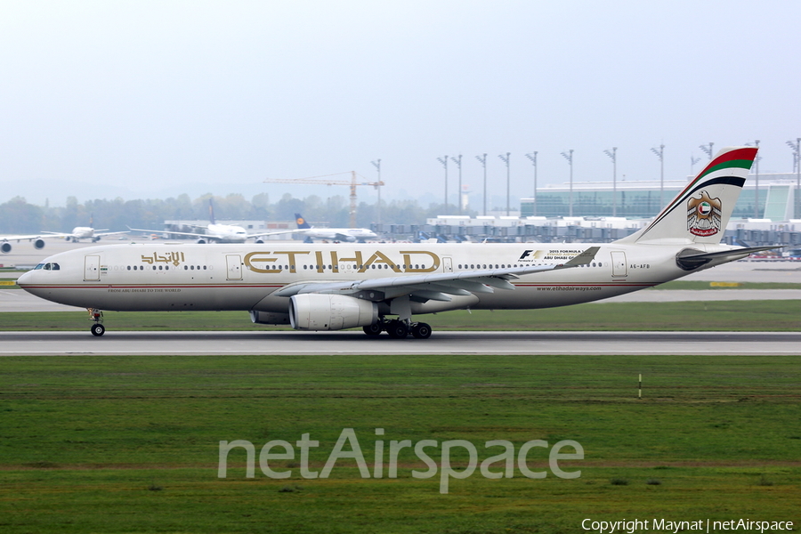 Etihad Airways Airbus A330-343X (A6-AFB) | Photo 167368