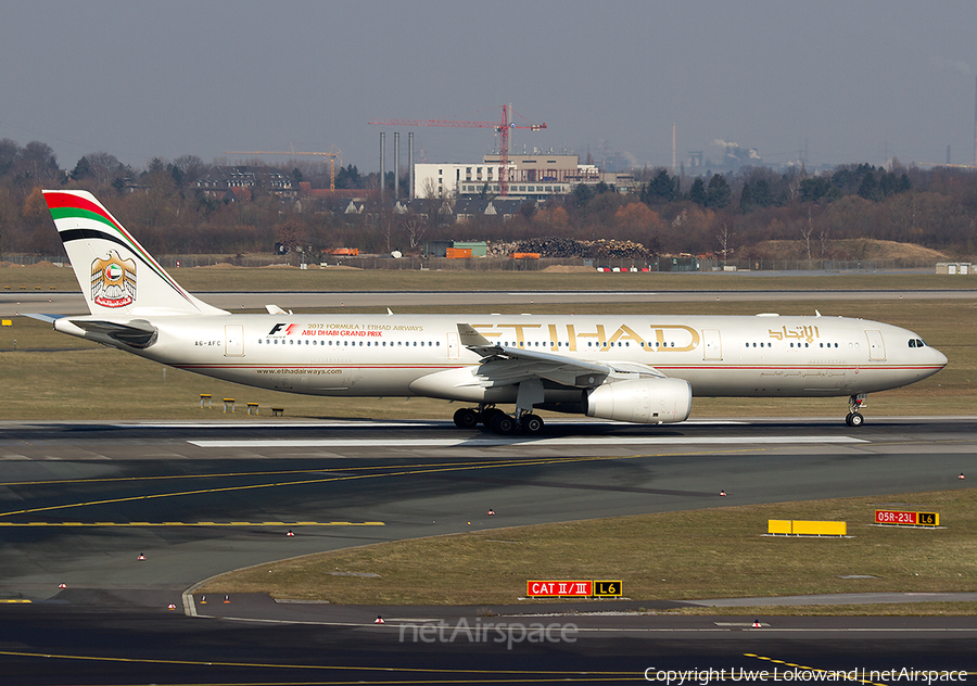 Etihad Airways Airbus A330-343X (A6-AFC) | Photo 50918