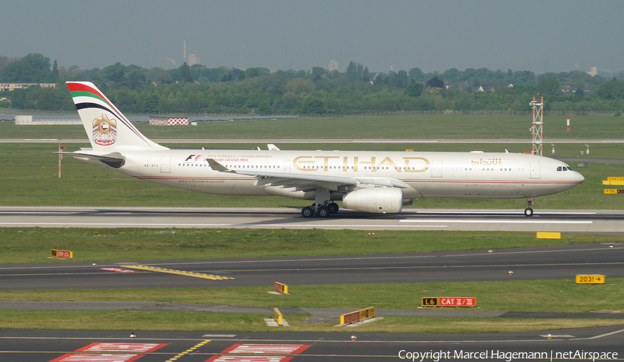 Etihad Airways Airbus A330-343X (A6-AFC) | Photo 106585