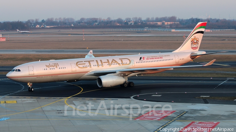 Etihad Airways Airbus A330-343X (A6-AFC) | Photo 209101