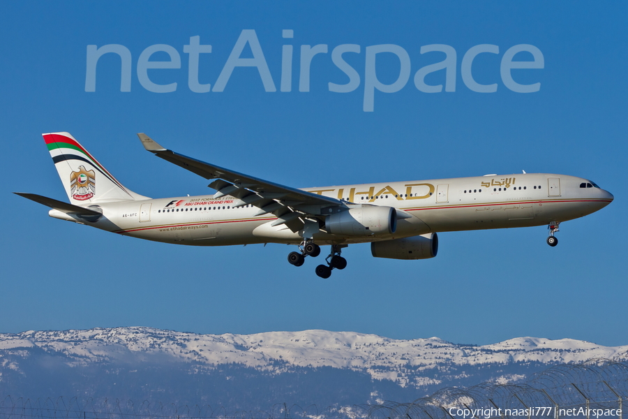 Etihad Airways Airbus A330-343X (A6-AFC) | Photo 13267