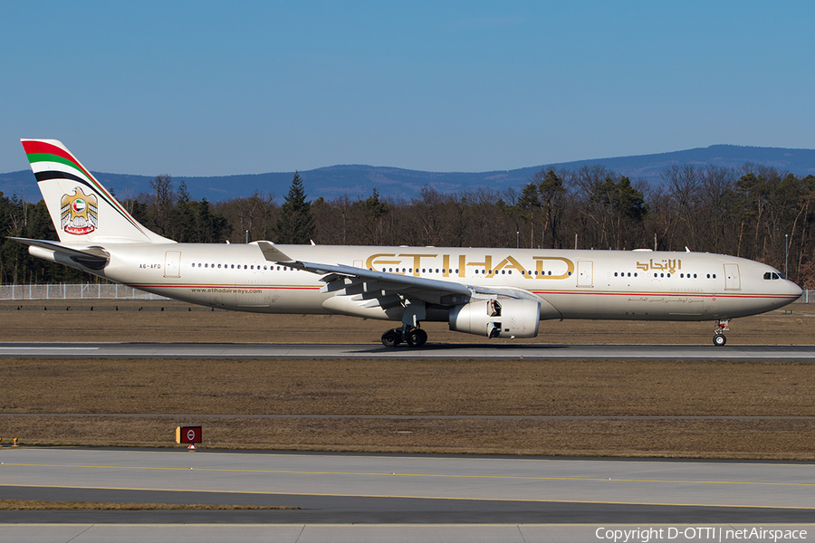 Etihad Airways Airbus A330-343X (A6-AFD) | Photo 224533