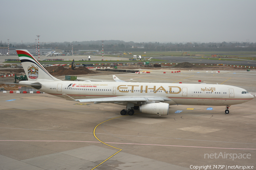 Etihad Airways Airbus A330-343X (A6-AFE) | Photo 46136