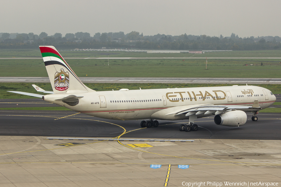 Etihad Airways Airbus A330-343X (A6-AFE) | Photo 88951