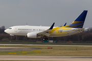 (Private) Boeing 737-7Z5(BBJ) (A6-AIN) at  Dusseldorf - International, Germany