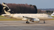 Al Jaber Aviation Airbus A318-112(CJ) Elite (A6-AJC) at  Hamburg - Fuhlsbuettel (Helmut Schmidt), Germany