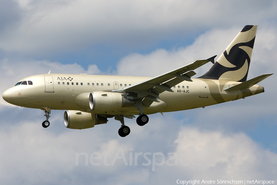 Al Jaber Aviation Airbus A318-112(CJ) Elite (A6-AJC) | Photo 49201
