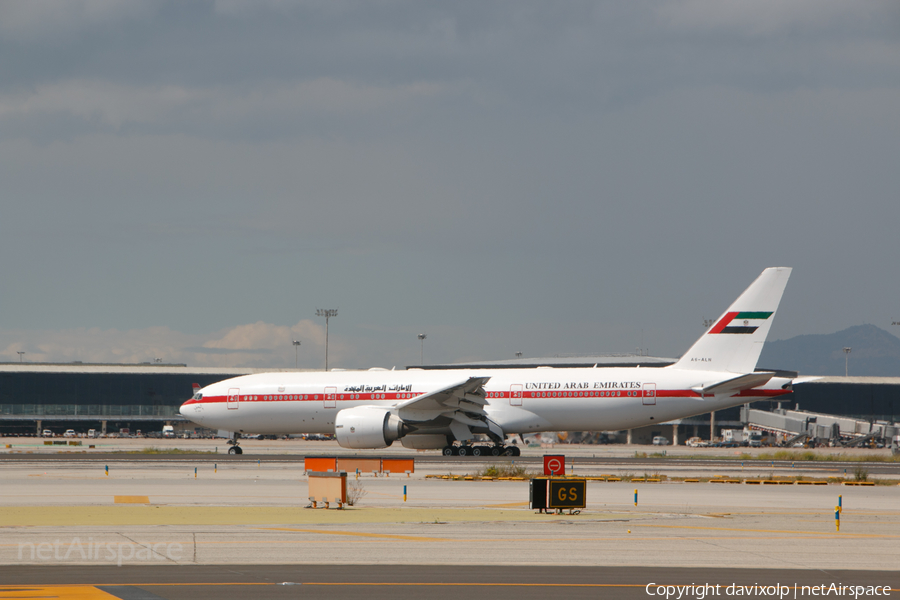 United Arab Emirates Government (Abu Dhabi) Boeing 777-2AN(ER) (A6-ALN) | Photo 365600