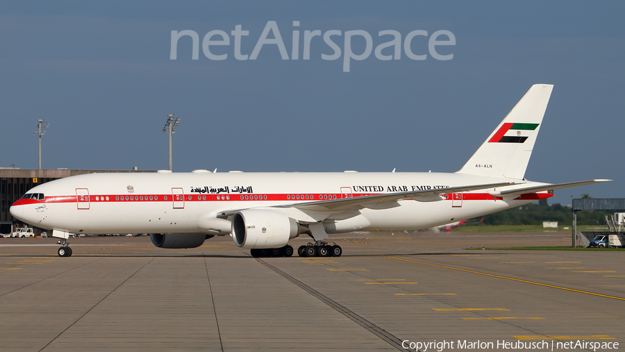United Arab Emirates Government (Abu Dhabi) Boeing 777-2AN(ER) (A6-ALN) | Photo 181985