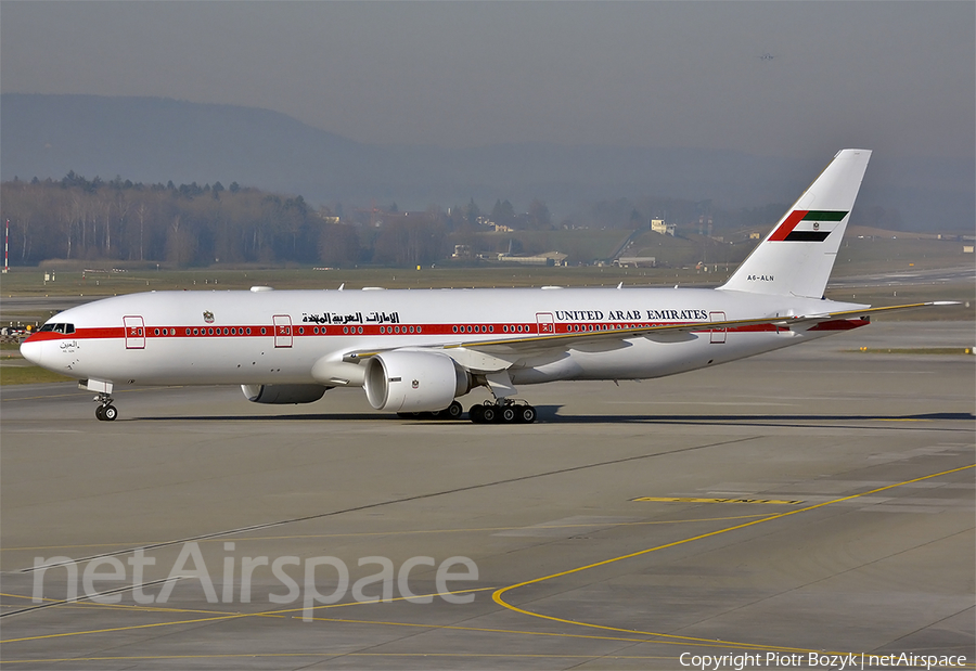 United Arab Emirates Government (Abu Dhabi) Boeing 777-2AN(ER) (A6-ALN) | Photo 35937