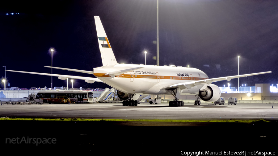 United Arab Emirates Government (Abu Dhabi) Boeing 777-2AN(ER) (A6-ALN) | Photo 488866