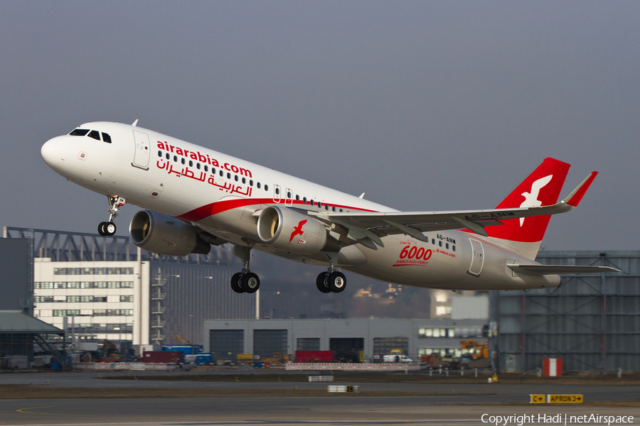 Air Arabia Airbus A320-214 (A6-ANW) | Photo 42221