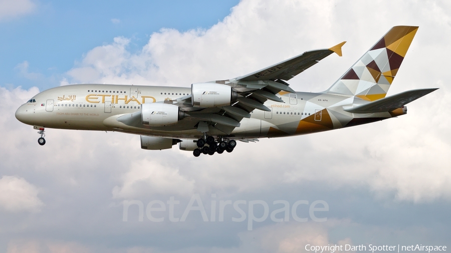 Etihad Airways Airbus A380-861 (A6-APA) | Photo 181393