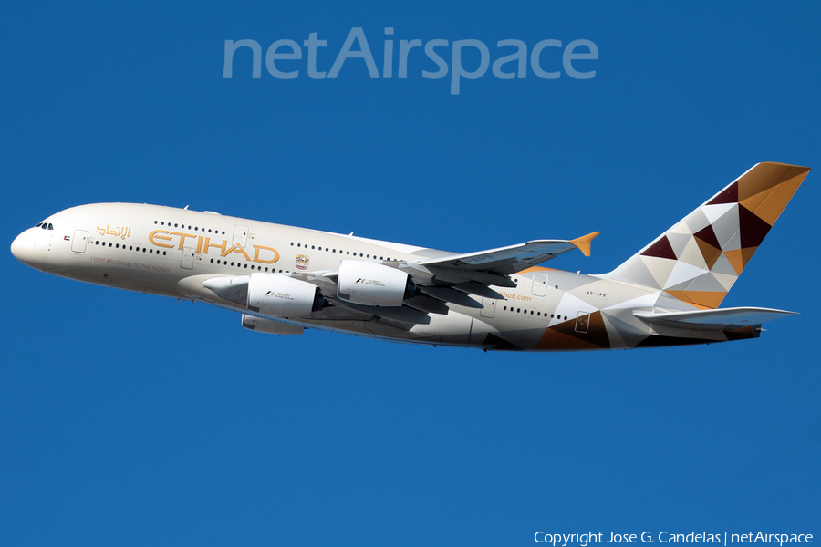 Etihad Airways Airbus A380-861 (A6-APB) | Photo 148774