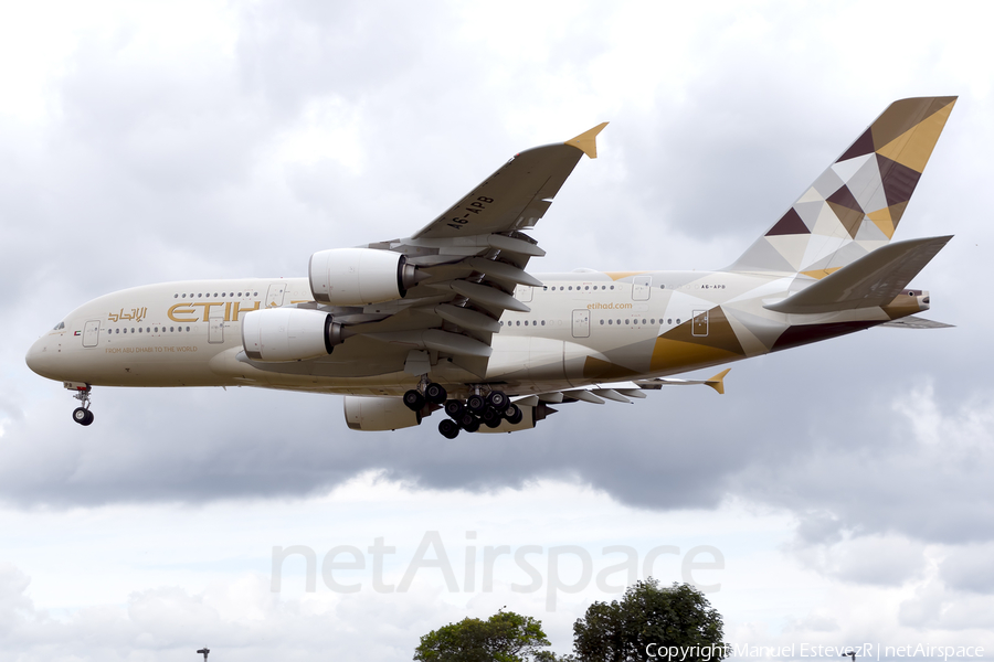 Etihad Airways Airbus A380-861 (A6-APB) | Photo 411706