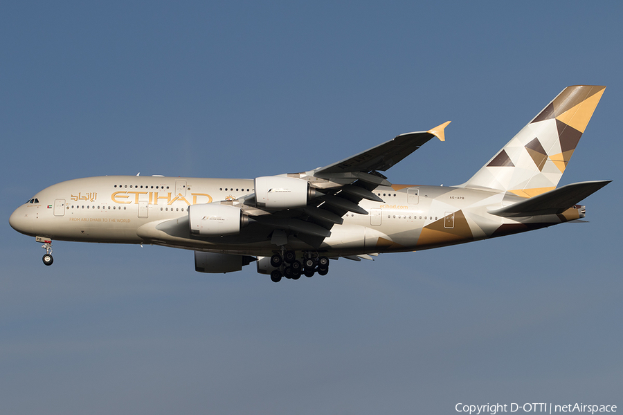 Etihad Airways Airbus A380-861 (A6-APB) | Photo 525645