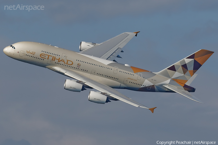Etihad Airways Airbus A380-861 (A6-APC) | Photo 189789