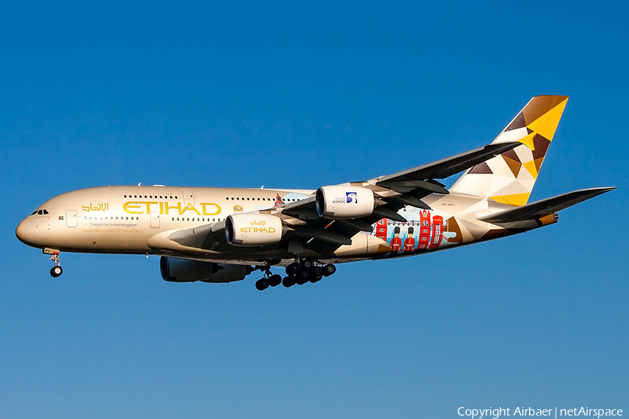 Etihad Airways Airbus A380-861 (A6-APC) | Photo 368905