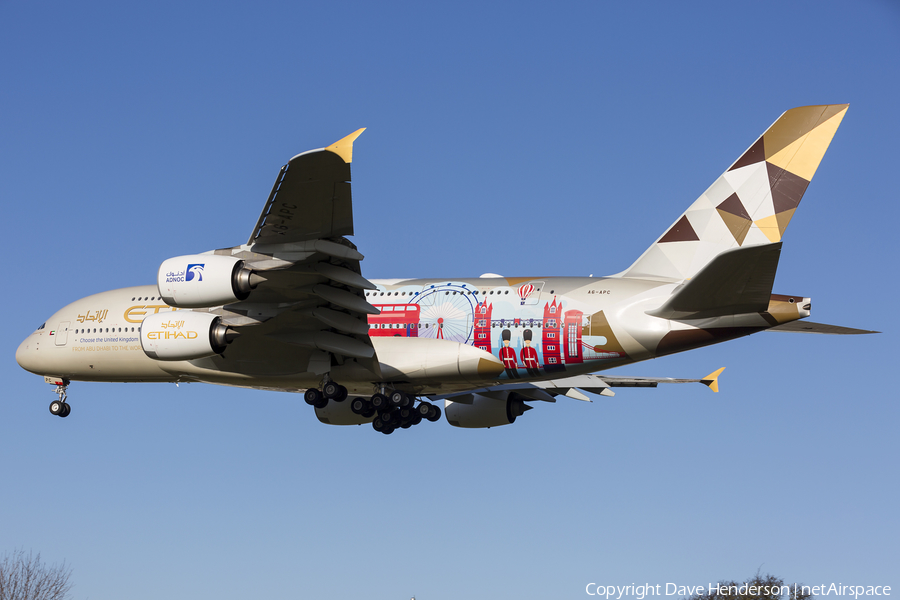 Etihad Airways Airbus A380-861 (A6-APC) | Photo 369212