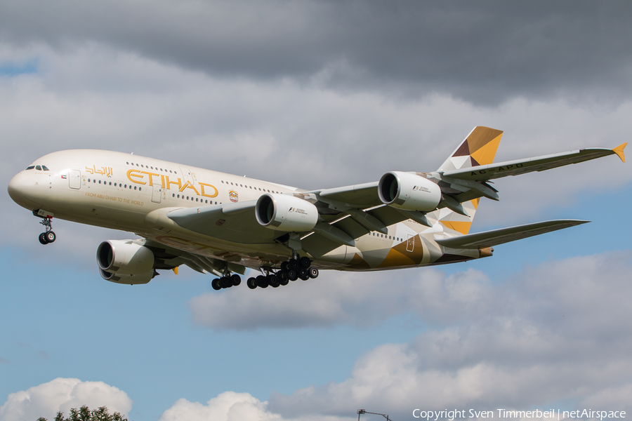 Etihad Airways Airbus A380-861 (A6-APD) | Photo 188539