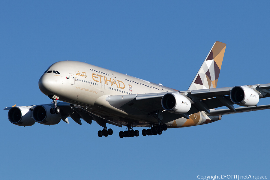 Etihad Airways Airbus A380-861 (A6-APD) | Photo 525040