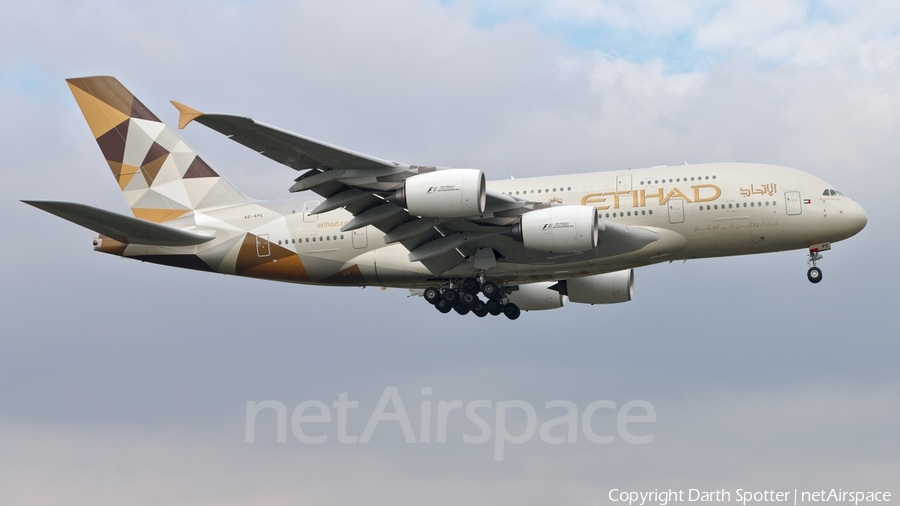 Etihad Airways Airbus A380-861 (A6-APE) | Photo 181394