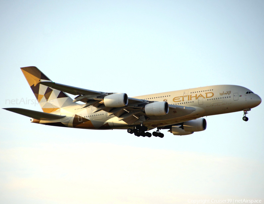 Etihad Airways Airbus A380-861 (A6-APF) | Photo 373442