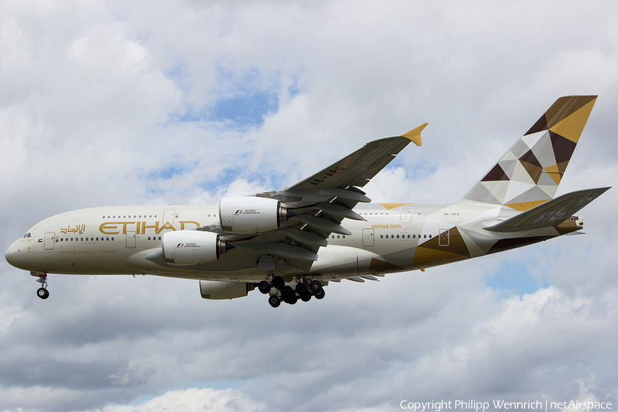 Etihad Airways Airbus A380-861 (A6-APG) | Photo 115501