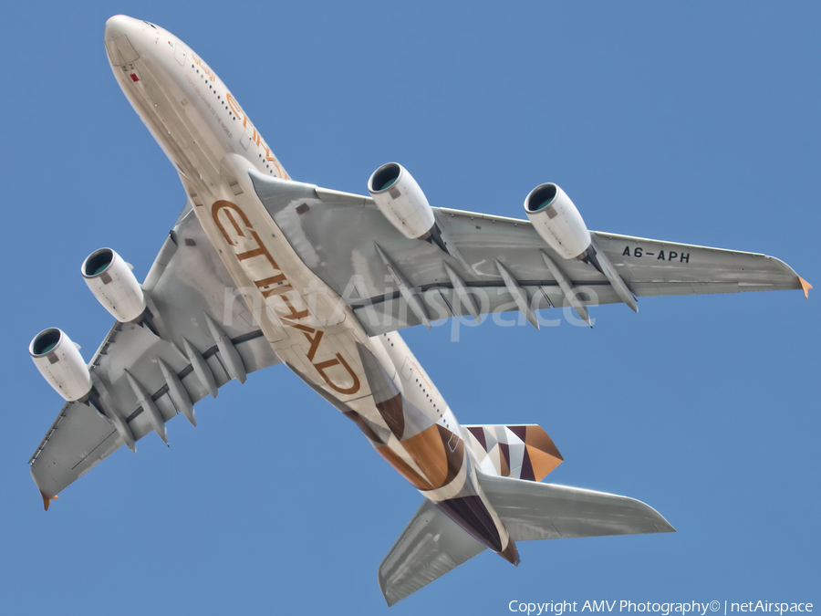 Etihad Airways Airbus A380-861 (A6-APH) | Photo 108984