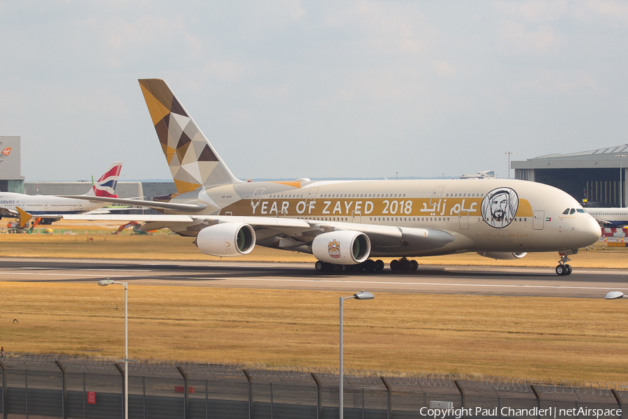 Etihad Airways Airbus A380-861 (A6-APH) | Photo 254286